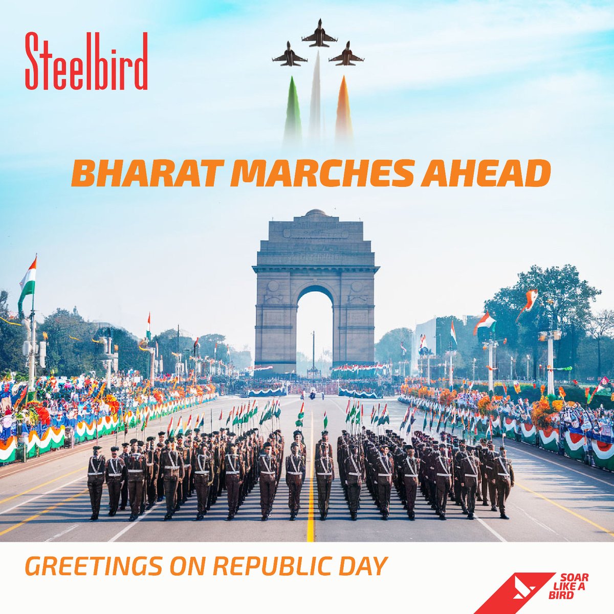 Warmest greetings to all our fellow patriot citizens on the grand occasion of Republic Day 2025.