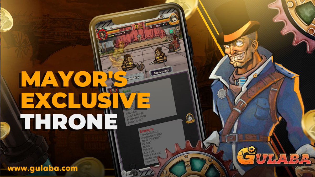 🕰️ **Warriors of Time Town**, have you seen the mayor’s throne? 👀  
 
⚔️ The **first warrior** to claim this seat of infinite honor and great wealth has appeared! 💰✨  
Adorned with **Time Town's treasure**, the **Bell of Judgment**, this throne signals the awakening of the