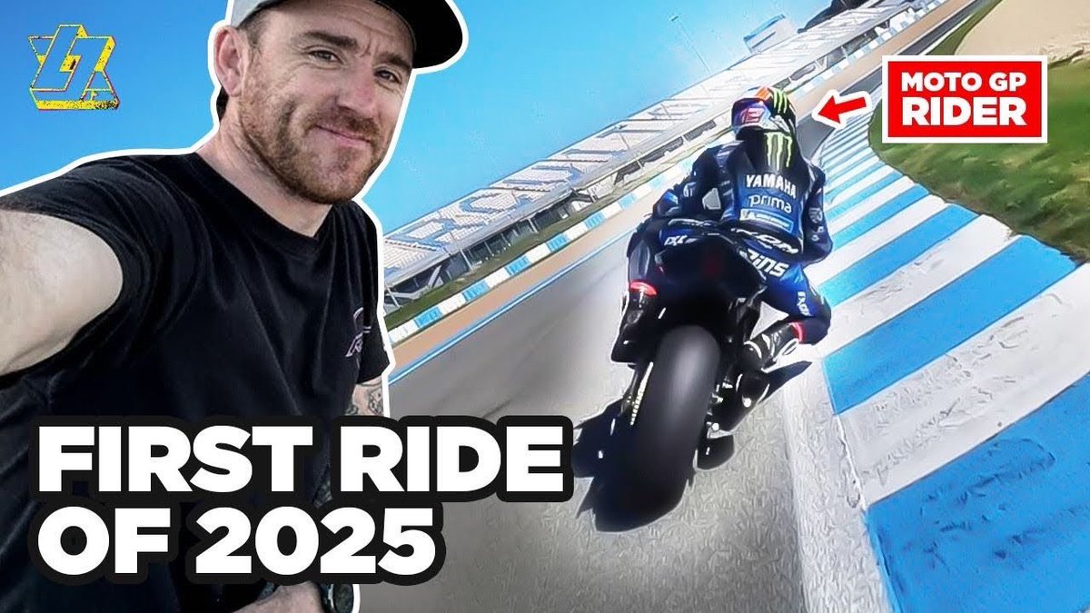 First ride of 2025 | jerez | MotoGP rider youtu.be/-T075vkDwok?si… via <a href="/YouTube/">YouTube</a>