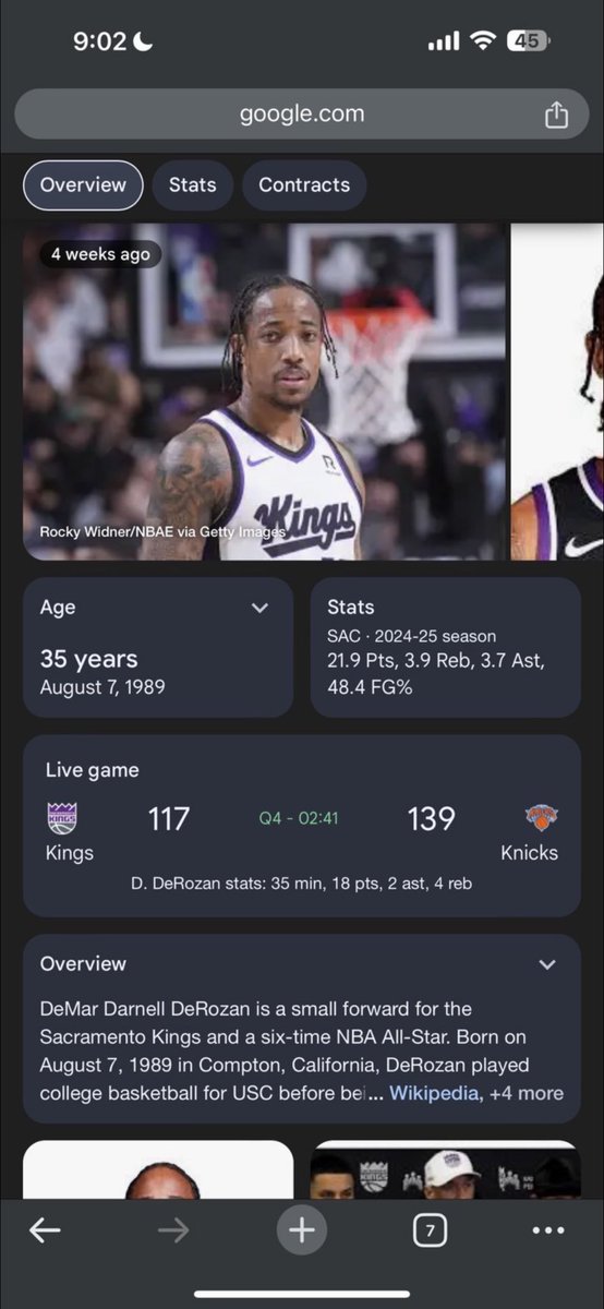njsimchak's tweet photo. @WyzeBets Google has him at 4 rebounds https://t.co/EYuqJFjGsc