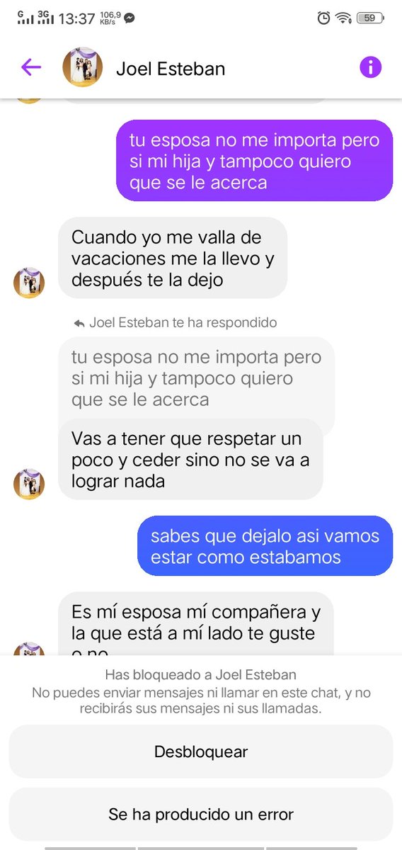 jas2822's tweet photo. imbécil que es mi ex fue el que abandono a su propia hija y recien ahora quiere contacto con mi hija no me pasa dinero hace 8 meses que nos separamos y el decidio formar una familia cuando nos separamos al mes y después de tres meses se casa olvidandose de su propia hija https://t.co/QpruZseb5F
