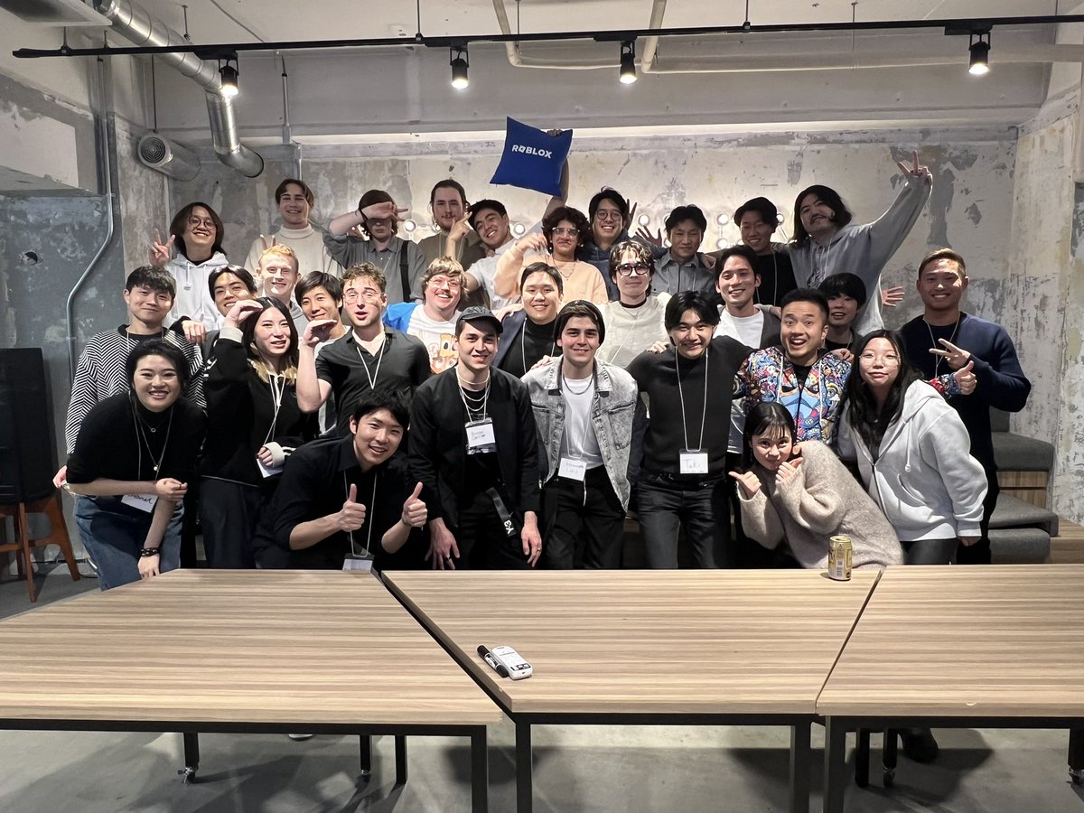 New Year's Meetup was a blast❤️‍🔥Here's to making more awesome #Roblox memories together in 2025!
<a href="/BabymarioRBLX/">babymariobebe</a> <a href="/Beartikal/">Beartikal</a> <a href="/ooStarwarsbccoo/">Star ⭐️</a> <a href="/enyooez/">enyoo</a> <a href="/starchip12/">starchip12</a> <a href="/mozeInc/">moze | Roblox Game Studio</a> <a href="/inu_productions/">inutata 🔜 RDC25</a> <a href="/akusesa_/">ATO</a> <a href="/_Sunken_City_/">@cloudygamesllc.itch.io (Moved To Bluesky)</a> <a href="/OmochiStudi0/">OmochiStudio #ロブロックス</a> 
<a href="/SoichiroTanaka8/">Soi</a> <a href="/pr_haru_/">Haru｜PR🐈‍⬛</a> <a href="/HiroyukiMa82355/">Hiro🔜RDC25</a>