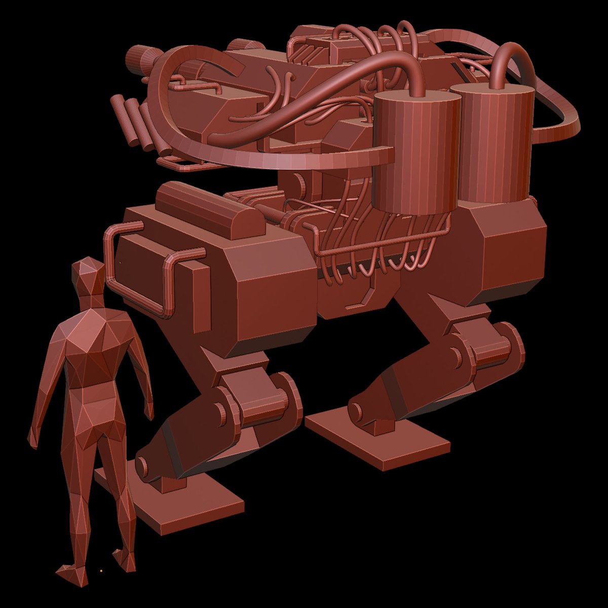 fhstut's tweet photo. Hard surface modeling blockout
Work in progress
Software: Blender
#hardsurface #design #3dmodel #3dmodeling #3dblockout #fh3d #fh3dwip #fh3dwip2025
(Design reference from internet) https://t.co/e4xFKuQ3de