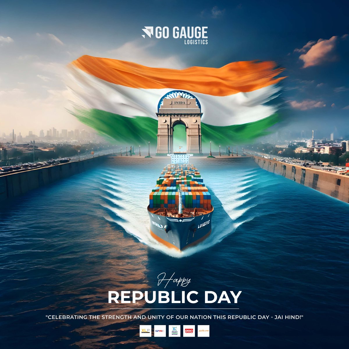 go_gauge's tweet photo. Celebrating the spirit of unity, freedom, and progress this Republic Day! Let's honor the ideals that make India extraordinary and continue working towards a brighter future. Jai Hind!

#RepublicDay #India #UnityInDiversity #GoGaugeLogistics https://t.co/tL9AsNNejW