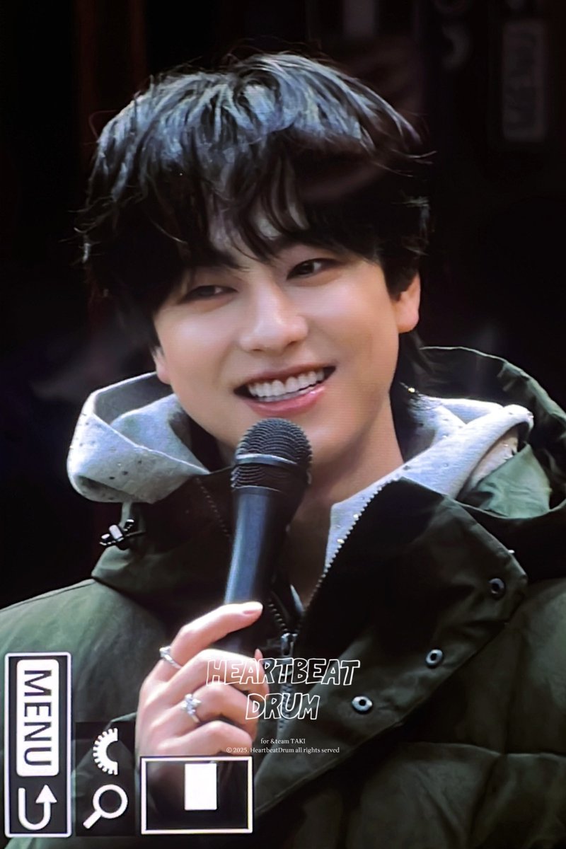 HeartbeatD54's tweet photo. 250126 미니팬미팅 pre 
#andTEAM #앤팀 #TAKI #타키 #タキ https://t.co/MYERJppFgt