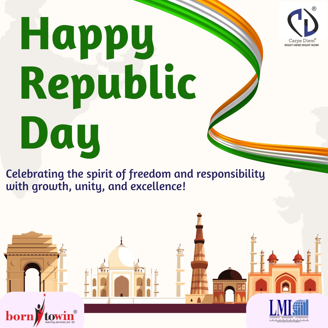 At Carpe Diem, we are inspired by the vision to lead with integrity, seize opportunities, and create meaningful change.

#RepublicDay2025 #JaiHind #Leadership #Inspiration #PrideInIndia #CarpeDiem