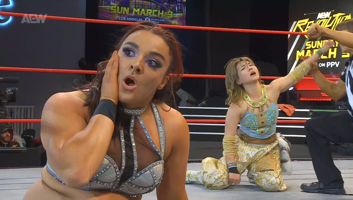 yMV60ESF89bbVxk's tweet image. ミルクラッチキター！！！🐔🤡🧸🔥
#AEW
#AEWCollision
#YukaSakazaki
#坂崎ユカ
#ミル・クラウン
#AYAYAYAYAYAYAYAY