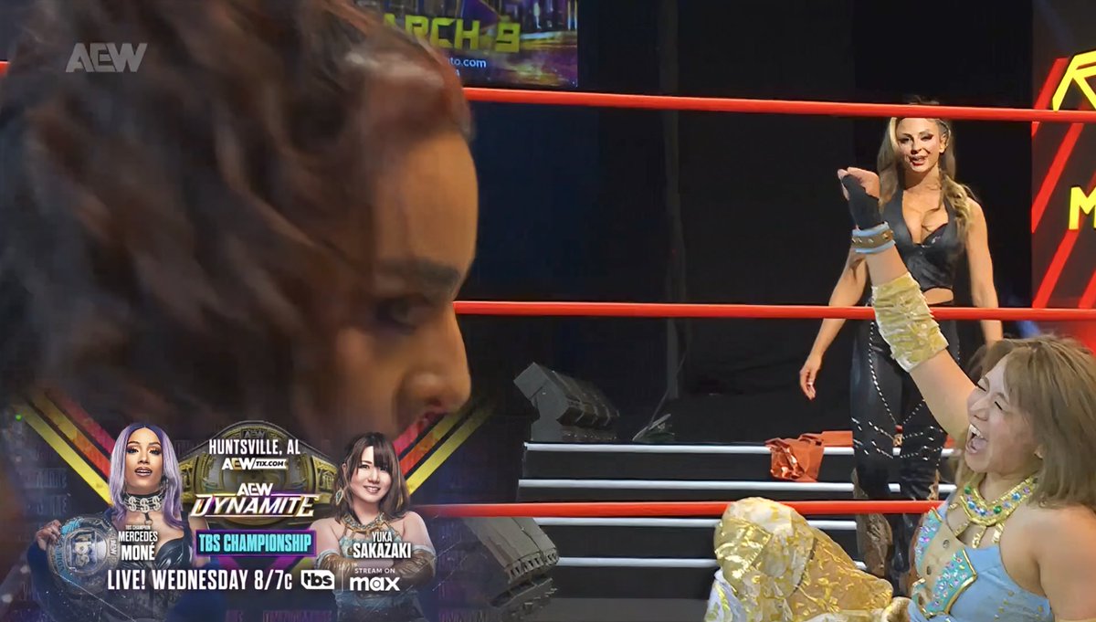 yMV60ESF89bbVxk's tweet image. ミルクラッチキター！！！🐔🤡🧸🔥
#AEW
#AEWCollision
#YukaSakazaki
#坂崎ユカ
#ミル・クラウン
#AYAYAYAYAYAYAYAY