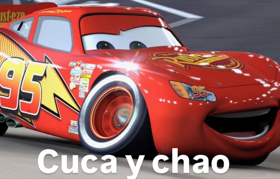 OjosVerdex's tweet photo. COMO DIJO EL RAYO MCQUEEN https://t.co/inW9t4q68M