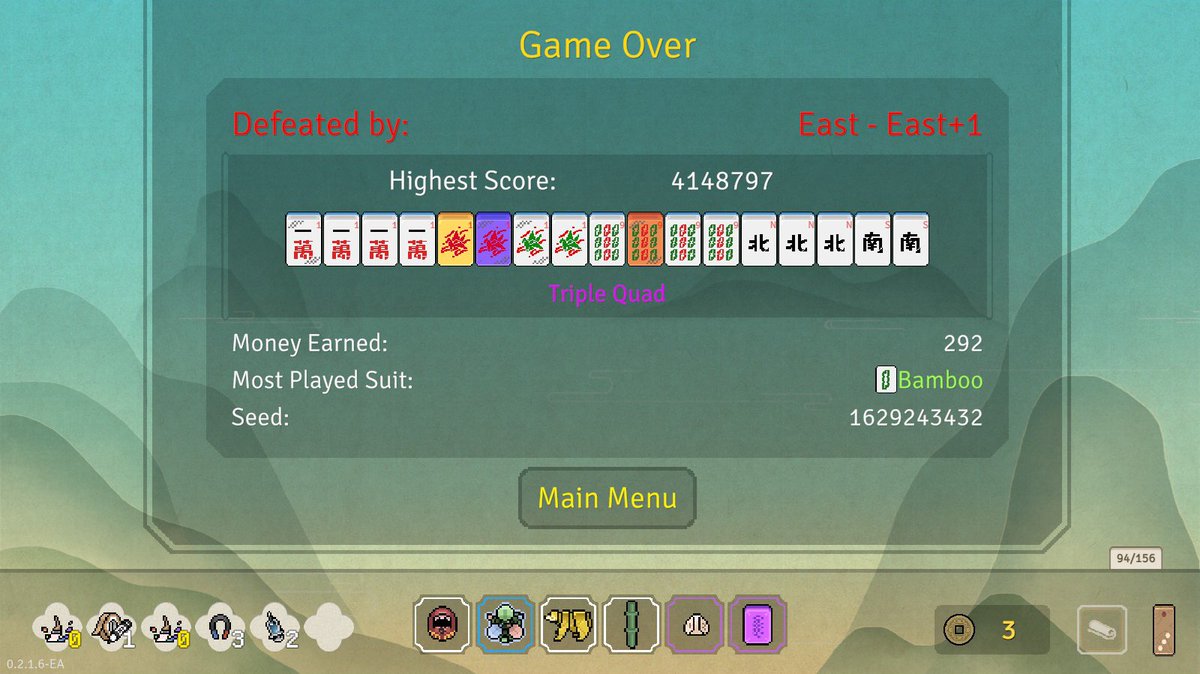 Notester82's tweet photo. Alriiiight, getting the hang of @PlayAotenjo a little more and managed to win a run this time! c: Then I immediately stepped on a rake in the Infinite Challenge, but progress (1M -> 4.1M)!

#AotenjoHighScore #PlayAotenjo https://t.co/3KVorTbR47