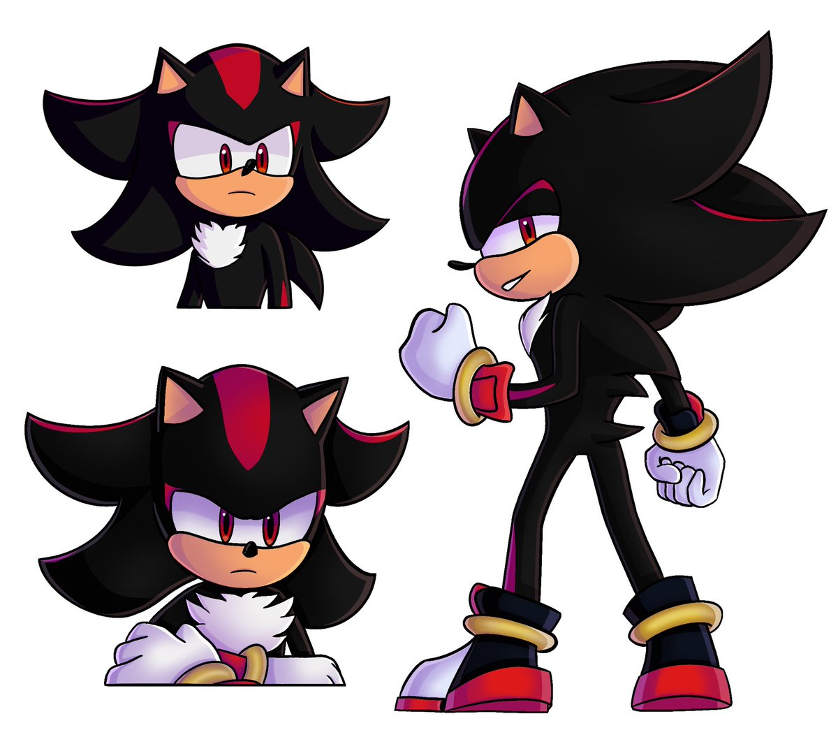 DiamondOracle14's tweet photo. Sonic Prime Shadow screenshot redraws for practice  🖤❤️

#Sonic #SonicTheHedgehog #SonicPrime #Shadow #ShadowTheHedgehog #Procreate #art #fanart #digitalart #drawing #artist https://t.co/PFebCRxn7Y