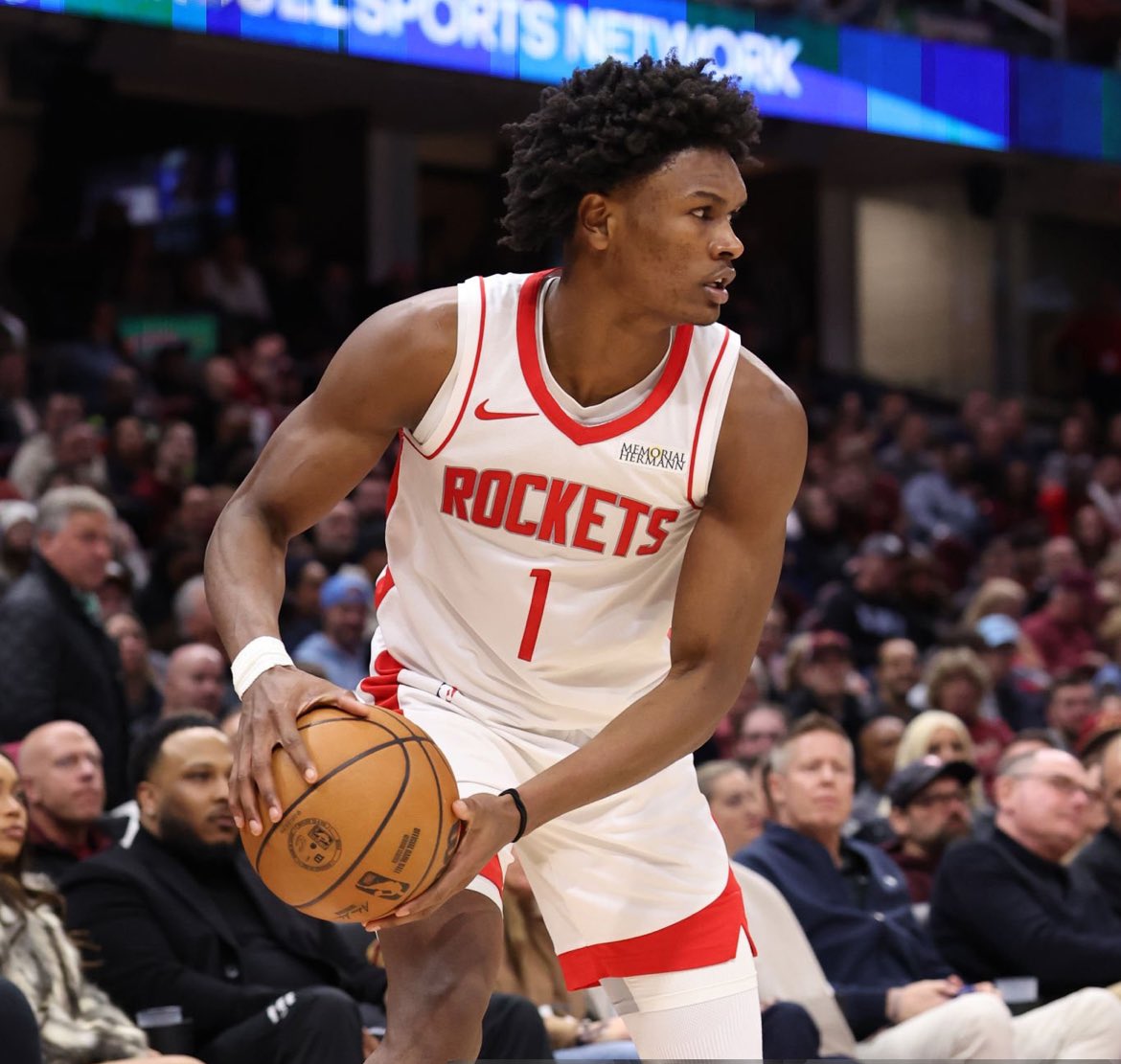 Amen Thompson against the best team in the NBA in back to back games:

16 PTS - 16 REB - 4 AST - 4 STL
23 PTS - 14 REB - 10 AST - 1 STL - 2 BLK

19.5 PTS
15.0 REB
7.0 AST
2.5 STL
1.0 BLK

This is a future star.