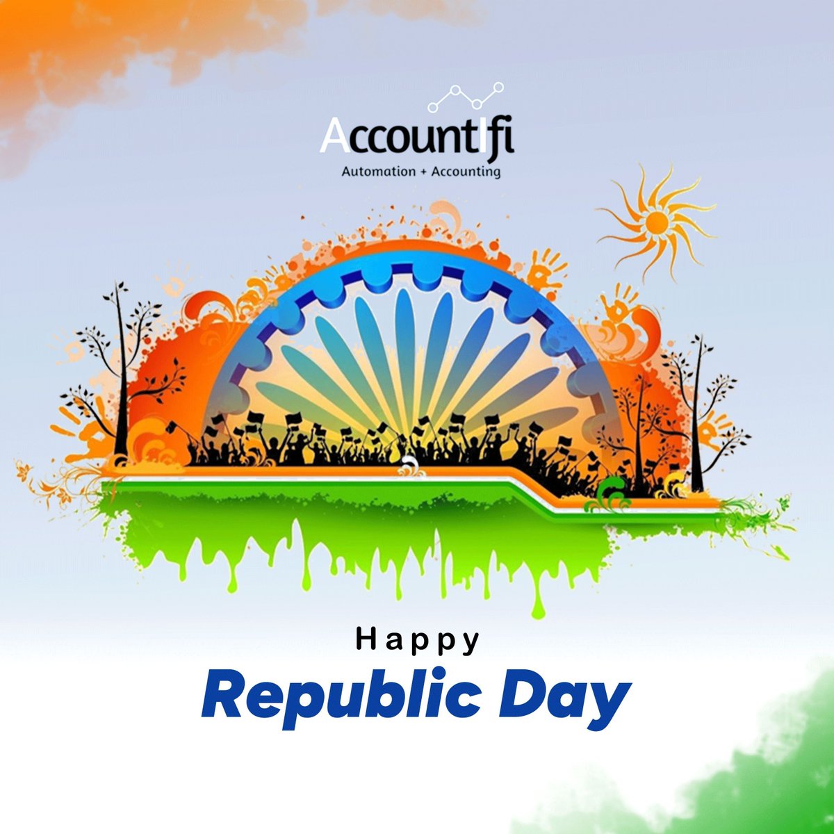 Wishing everyone a Happy Republic Day! Let’s keep working together to achieve excellence and inspire growth. 
#RepublicDay #India #UnityInDiversity