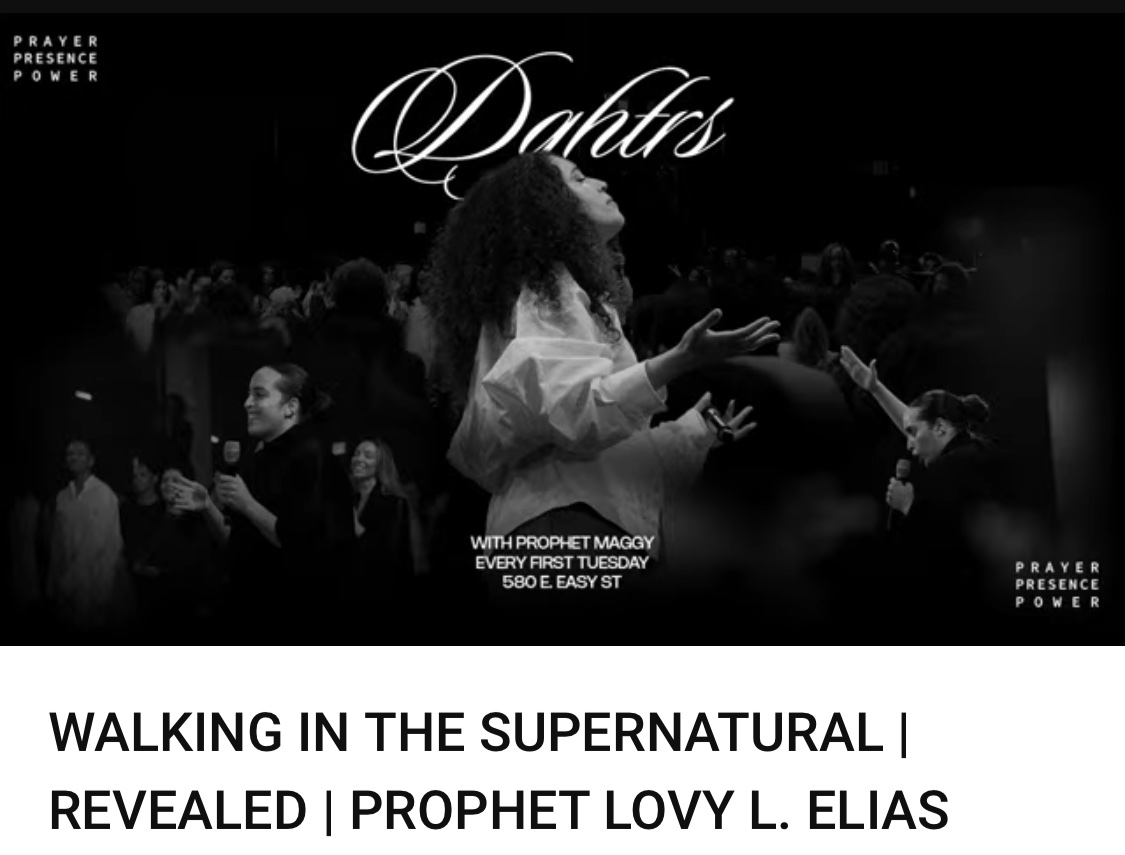 joyfulliblessed's tweet photo. #ProphetLovy @prophetlovy  #Jesus #HolySpirit WALKING IN THE SUPERNATURAL | REVEALED | PROPHET LOVY L. ELIAS

https://t.co/3DmNU0vAp4

Awaken to This…!!! Live, Straight Fire…!!! https://t.co/oULLbo4DNf