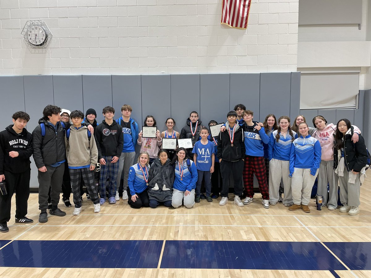 VHWrestling (@wrestlingvh) on Twitter photo Solid day on the mats for the boys! 5th as a team at the CSL invite. 2 conference champs, need to fact check but could have been the 1st ever Fr champ VH has had!
Charles Dominguez - 🥇
Ilia Dvoriannikov - 🥇
Tony Lopez - 4th
Timur Arzumanov - 5th
<a href="/CSL_Varsity/">CSL Varsity</a> <a href="/VHHSAth/">VH Cougars</a> Solid day on the mats for the boys! 5th as a team at the CSL invite. 2 conference champs, need to fact check but could have been the 1st ever Fr champ VH has had!
Charles Dominguez - 🥇
Ilia Dvoriannikov - 🥇
Tony Lopez - 4th
Timur Arzumanov - 5th
<a href="/CSL_Varsity/">CSL Varsity</a> <a href="/VHHSAth/">VH Cougars</a>