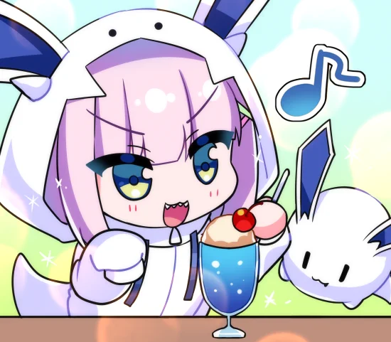 りうちゃんお誕生日おめでとうございます! クリームソーダをどうぞ #雪音りう生誕祭2025 #りうーと