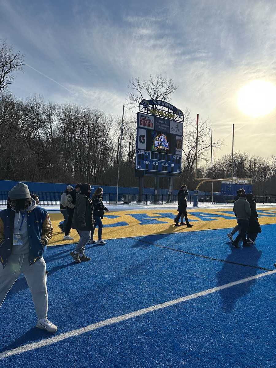 After a great visit I am blessed to receive my first D2 Offer (PWO) from <a href="/UNewHavenFB/">New Haven Football</a> Thank you <a href="/CoachMikeDay/">Michael Day</a>