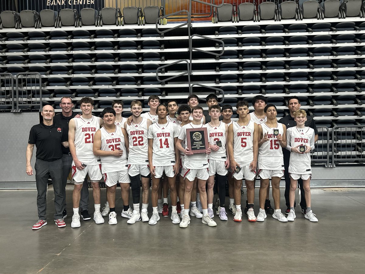 So proud of these young men for their efforts this week and winning the Skeltur Conference Tournament tonight.  They competed and played with a lot grit and passion.  Congrats men.  #hornsup #Dfense #together