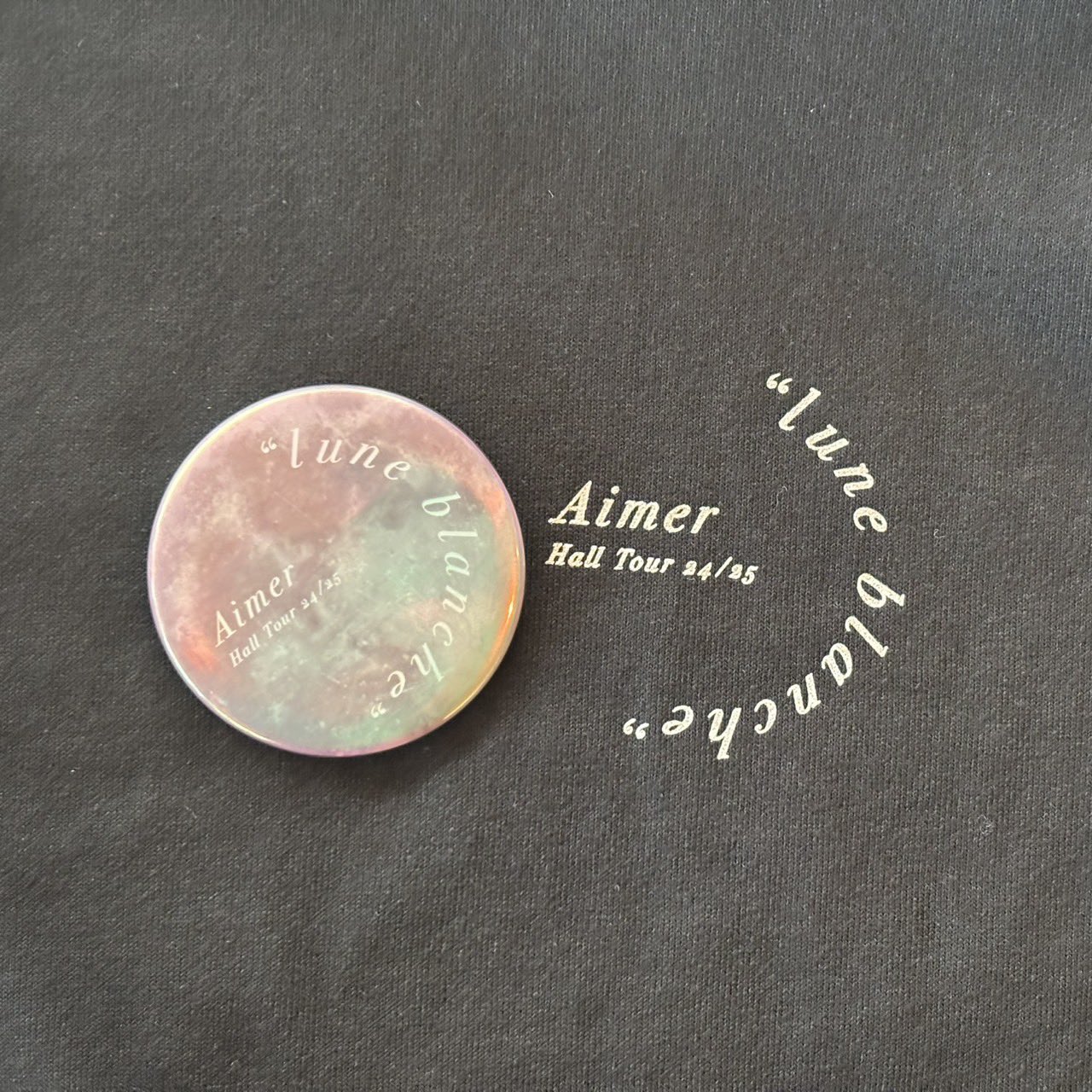 お得なセール情報 Aimer Hall Tour 24/25 “lune blanche”缶バッジ（lune_blanche ミュージシャン