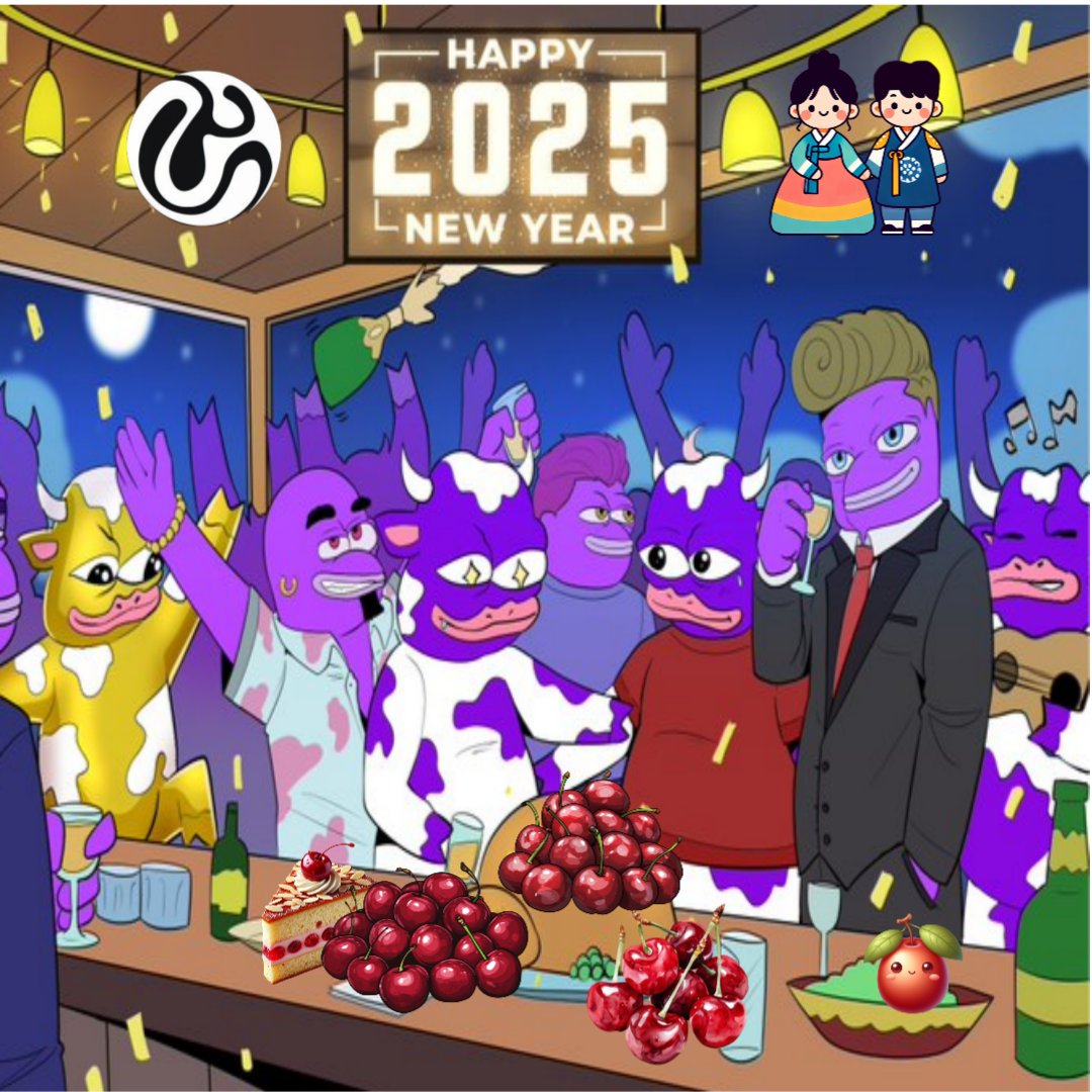 🍒Cherry X Monadians 🟪
Happy new year 2025 with Monad !!

1. Follow
<a href="/cherrycoco_6468/">🍒Cherrycoco</a> &amp;  @monadians_xyz  
2.  Like &amp; Rt &amp; Tag your friend 
3. fill the form
forms.gle/ySvRKuPuMdp35G…

@monadians_xyz WL for 2
END in 48H

✧⁺⸜(●′▾‵●)⸝⁺✧
형들 !!!! 새해 선물 얻어와써!!!!!!