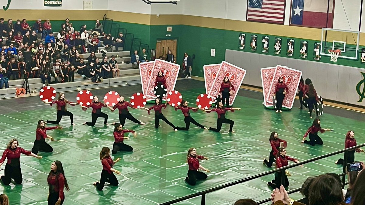 Congratulations to the Seguin HS Winter Guard on their third-place finish tonight in San Antonio! They showcased incredible talent. Tonight’s performance is just the beginning of their journey with their show, "Texas Hold 'Em!" Way to go! <a href="/SeguinISD/">Seguin ISD</a> <a href="/SeguinHSTx/">Seguin High School</a>