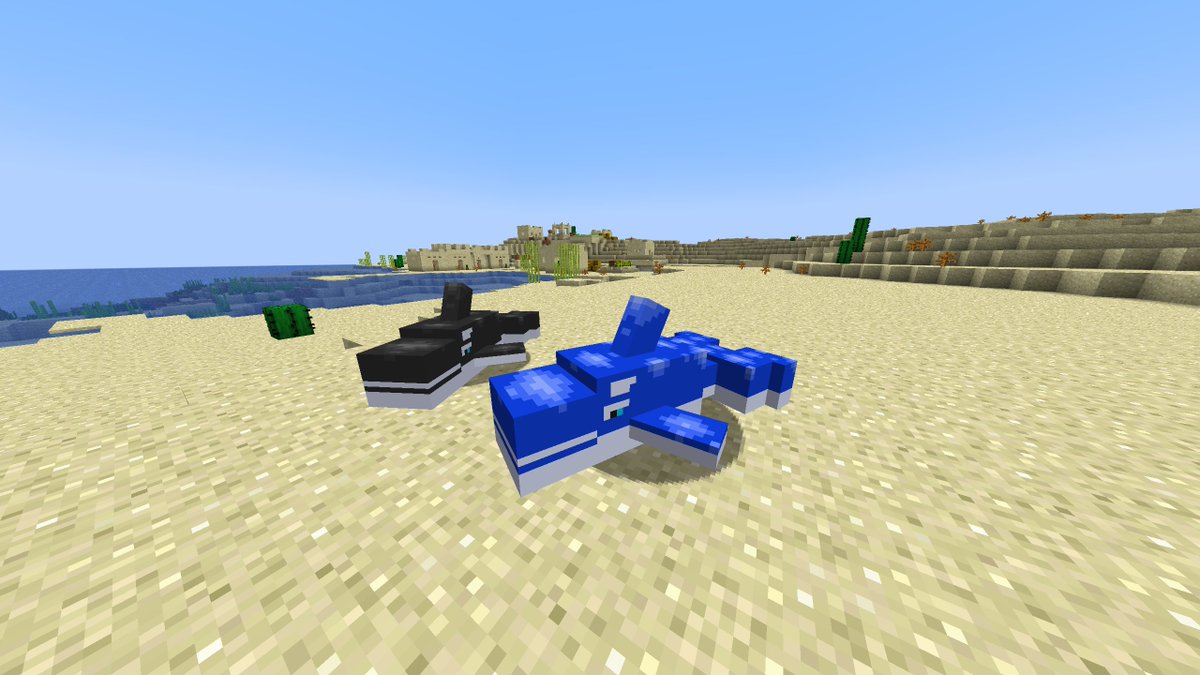 nightglide_'s tweet image. SQRRK! 1.8.1 is now public, adding a new species of Pooltoy - the Orca!

By the way, thank you so much for 600 downloads! Can we get to 700?

Google Drive: docs.google.com/document/d/1aV…

MCreator: mcreator.net/modification/1…