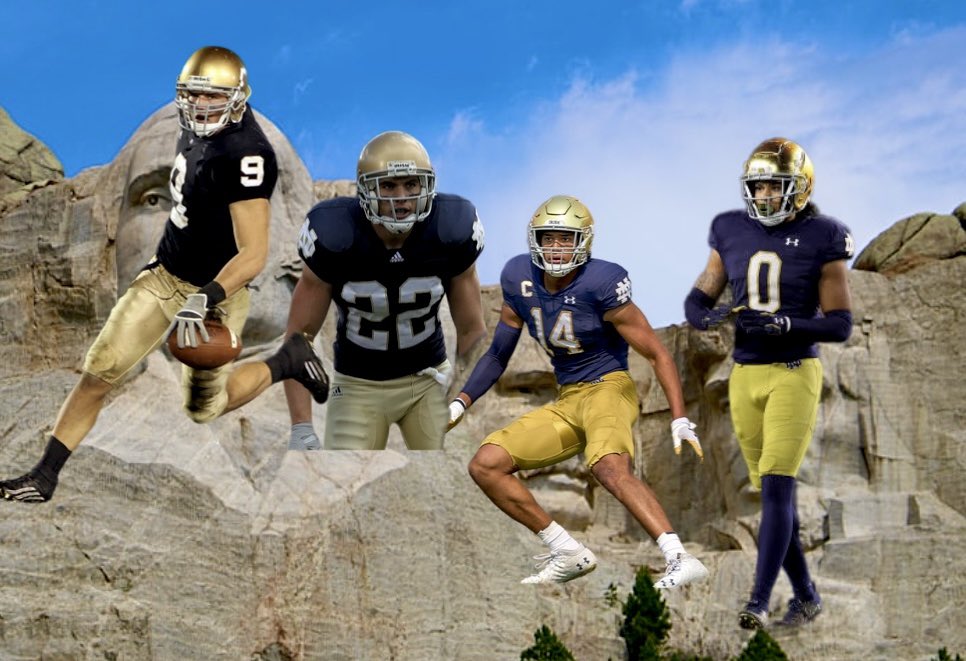 Xavier Watts:

•2023 Consensus All-American
•2024 Consensus All-American
•Unanimous All-American
•2023 DPOY
•2024 Sugar Bowl DPOY
•13 interceptions, 32.7 passer rating

Well-earned ticket to Notre Dame’s Athletic Hall of Fame 🐐