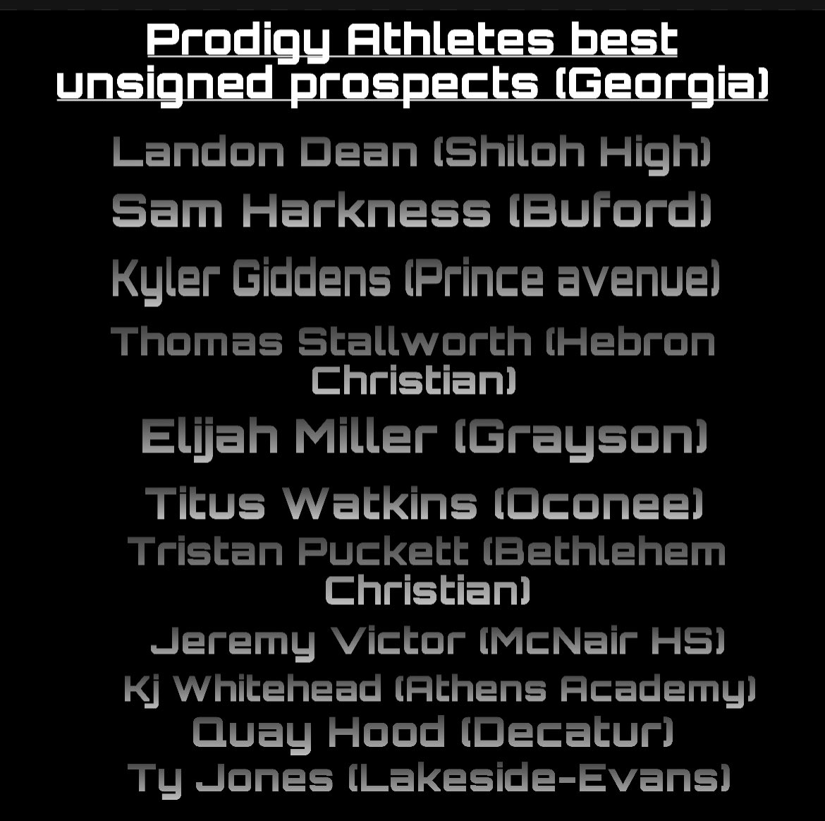 ProdigyAthBrand's tweet image. Some underrated athletes colleges need to look at!