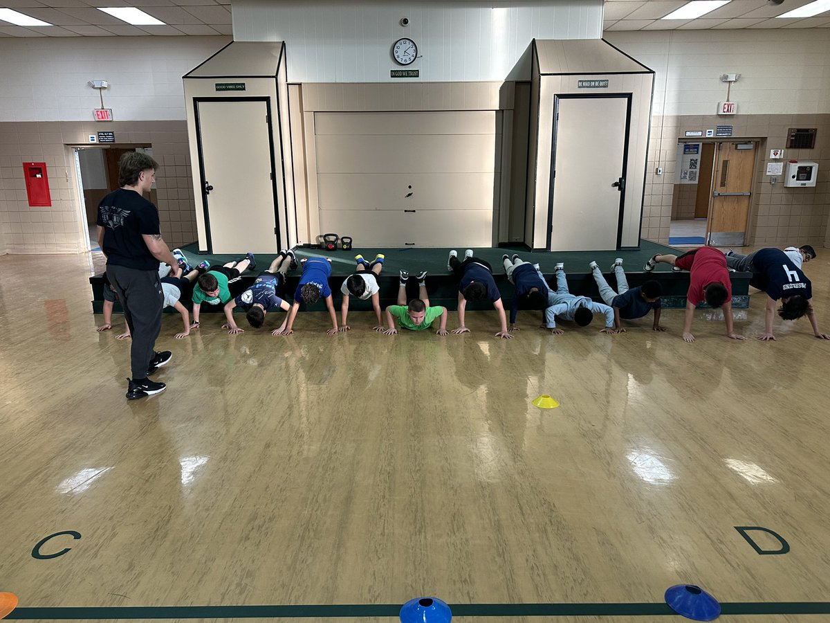 Freehold Revolution (@freeholdrevo) on Twitter photo Week 3 of our strength and conditioning program is in the books. Determination, grit and continued confidence building! Student coaches <a href="/matthew_lonczak/">Matthew Lonczak</a> <a href="/FrankieW_4/">Frankie Williams</a> <a href="/JohnnyW_2/">Johnny Williams</a> <a href="/sinatraf55/">Frankie Sinatra</a> <a href="/diverjr1/">Joseph Diver Jr.</a> continue to lead by example and inspire our boys.
<a href="/CoachLangeRBC/">Coach Lange</a> <a href="/fbhsfootball/">Freehold Boro HS Football</a> Week 3 of our strength and conditioning program is in the books. Determination, grit and continued confidence building! Student coaches <a href="/matthew_lonczak/">Matthew Lonczak</a> <a href="/FrankieW_4/">Frankie Williams</a> <a href="/JohnnyW_2/">Johnny Williams</a> <a href="/sinatraf55/">Frankie Sinatra</a> <a href="/diverjr1/">Joseph Diver Jr.</a> continue to lead by example and inspire our boys.
<a href="/CoachLangeRBC/">Coach Lange</a> <a href="/fbhsfootball/">Freehold Boro HS Football</a>