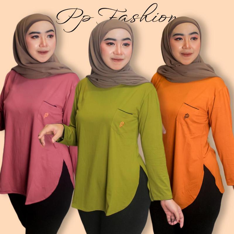 dulk2244's tweet photo. Kaos Pocket Wanita Lengan Panjang Polos Pp
#kaoswanita
 #kaospolos
 #kaoslenganpanjang
 #kaospocket
 #fashion
 #ootd
 #style
 #outfit
 #hijabfashion
  #bajumuslim
Beli sekarang!
https://t.co/HhZEWK6Fj4 https://t.co/HWFDg0JgYR