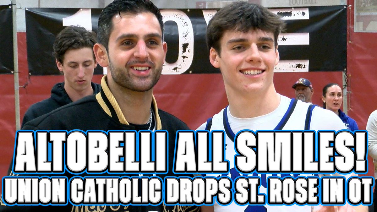 Union Catholic is at their best when AJ Altobelli is grooving. The senior point guard guided his Vikings to a statement overtime win over the reigning Non-Public B champions at the <a href="/mensxmental/">MEN’S X MENTAL</a> showcase.

Watch the FULL highlights + reaction ⬇️

📽️: jerseysportszone.com/watch-saturday…