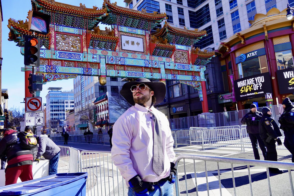 Wow, it was a very tiring and hurtful time dealing with all of the Trump supporters in Washington DC.  At least I was able to capture this amazing and inspirational photo in Chinatown.  This photo will keep me motivated throughout the next four years of Trumps Nazi Maga regime.