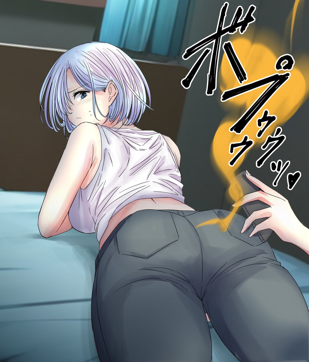 (過去作の一部再掲)
メカクレお姉さんのおなら
#おならフェチ 