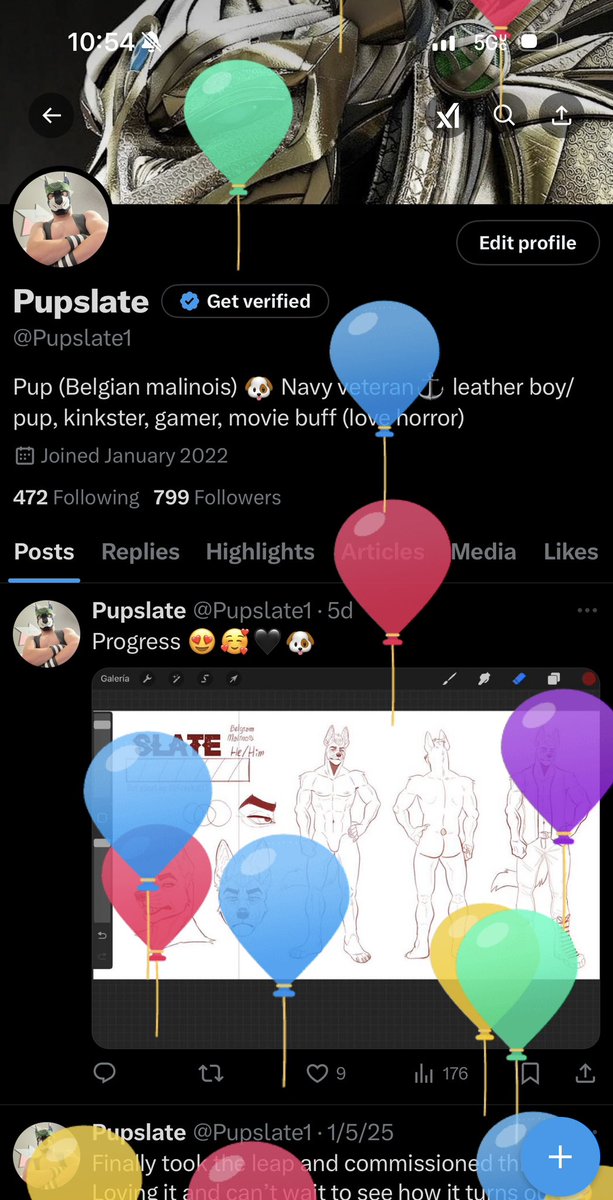 Another year older, idk about wiser 🐶
Thanks for al the birthday wishes and nudes so far, I appreciate all of you 🖤🐶