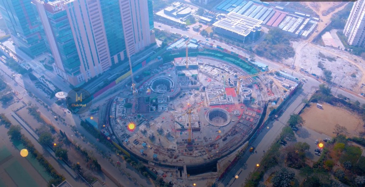 IndianTechGuide's tweet photo. 🚨 Google's biggest campus outside of its HQ in the USA is under construction in Hyderabad. https://t.co/Gz4n06yHqV