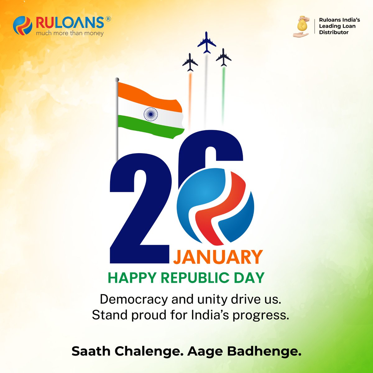 RuLoans's tweet photo. This Republic Day, let’s honor the efforts that built our nation and the dreams that will shape its future. Jai Hind!

#RepublicDay #India #JaiHind #ProudIndian #UnityInDiversity #NationFirst #IndianRepublicDay #India2025 #Patriotism #Celebration #IndianCulture https://t.co/GB3E77qTox