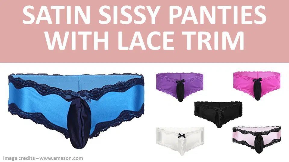 maybethispair's tweet photo. #Satin #Lace #SissyPanties – Coverage somewhere in between bikini and hipster.

A great panty in a great range of colors you could easily use as a general Sissy Panty Drawer refresh.

https://t.co/QDRf9av2Yo https://t.co/GxGjrSWG78