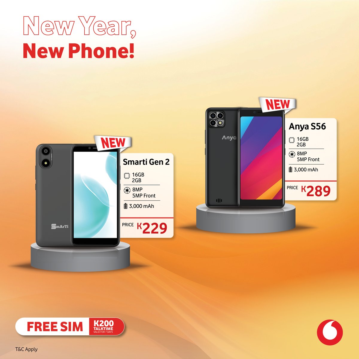 Vodafone_PNG's tweet image. 🎉 Smart choice, smart price 🎉

Upgrade your tech game with quality you can afford📱Plus, enjoy a FREE SIM with K200 TalkTime to keep those stori tingting sessions going with your lewas! 💬

#SupaSavings #VodafonePNG #TogetherWeCan