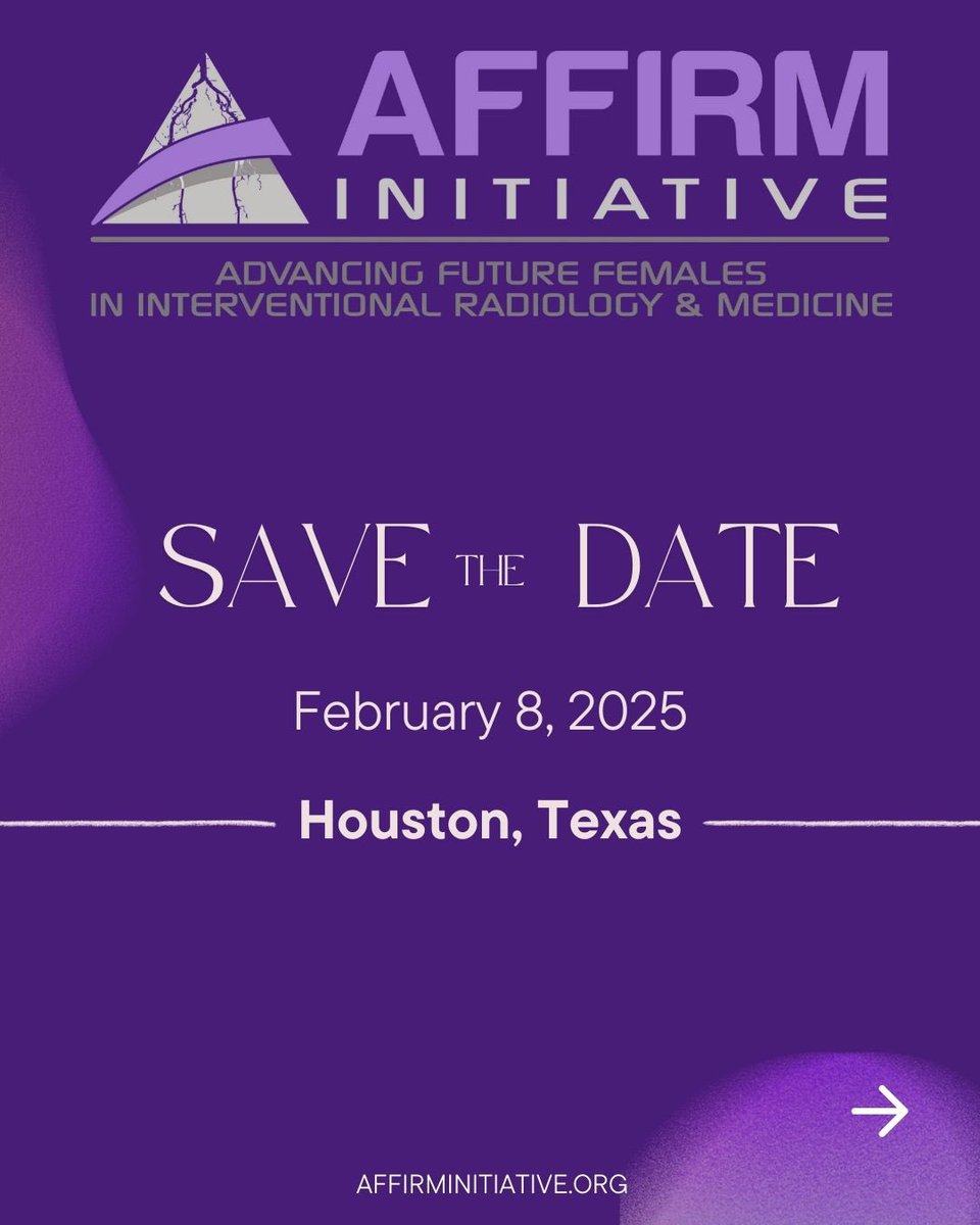 AffirmProgram's tweet image. Join us for the AFFIRM Houston Event—an incredible opportunity tailored for women medical students interested in procedural specialties! 💉✨

📅 Apply by January 31.
✉️ Details in bio or email affirmIR@gmail.com

#WomenInMedicine 🌟