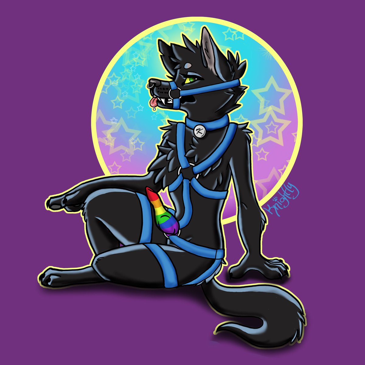 Bet you didn’t know I’m also an artist! I’ve had this piece sitting on my laptop for years before finally getting around to finishing it this past week. 🦴😈