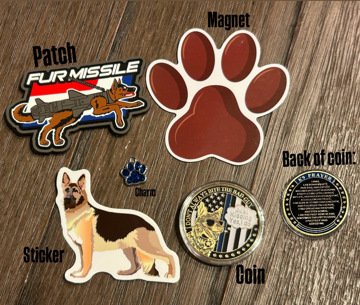 K9 GIVEAWAY just for fun! 🐕🐾

To enter: 
~Like &amp; repost
 
Anyone who buys an item off the K9 wishlist gets 10 extra entries &amp; a TY gift! (Must DM me &amp; let me know) Ends 2/2 #OPLive  #FortheK9s 
Thank you for supporting our furry heroes! Plz share. 
amazon.com/hz/wishlist/ls…