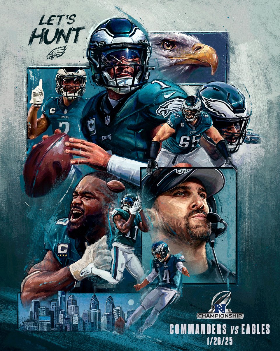 IT’S CHAMPIONSHIP SUNDAY IN PHILLY!

🎨 : brunoillustration.bigcartel.com

<a href="/Toyota/">Toyota USA</a> | #FlyEaglesFly