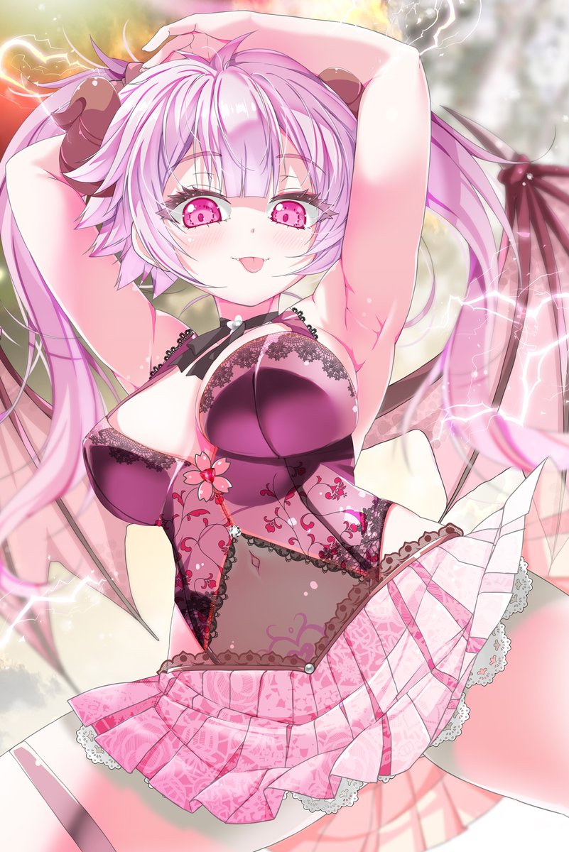 「小悪魔甘酒ちゃんがやってきたどうする?▷闘う 逃げる 誘惑に負ける 」|ポルリン✨☕のイラスト