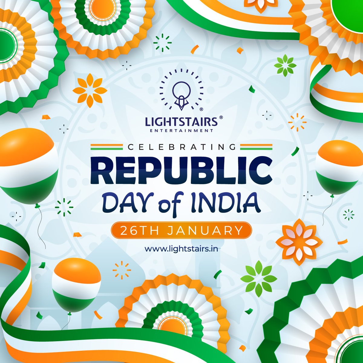 This Republic Day, let’s celebrate the freedom to tell stories that inspire, unite, and shape the future of our nation! 🎬🇮🇳

#RepublicDay #RepublicDayOfIndia #CinematicFreedom #Lightstairs #LightstairsEntertainment #Films #Animation #Studio #Production