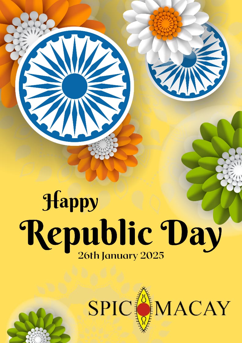 smtelangana's tweet photo. #SPICMACAY in #Telangana along with all #India Team of #volunteers &amp; appointed official reps,extending hearty 76th #RepublicDay Greetings to All.
As we continue to honor our rich culture &amp; heritage, let’s strive towards a more enriched and stronger future together. 
Jai 🇮🇳 Hind. https://t.co/soWSuzYeVC