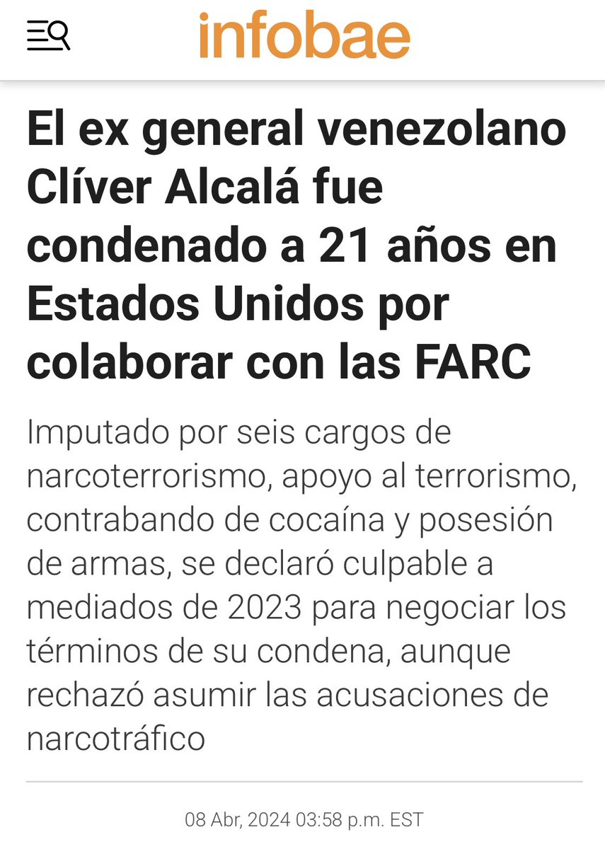 ZNASCOOL's tweet photo. @zuricht94 En abr2024 IFOBAE 
informó lo mismo  ⁉️ https://t.co/ssSzePGRRG