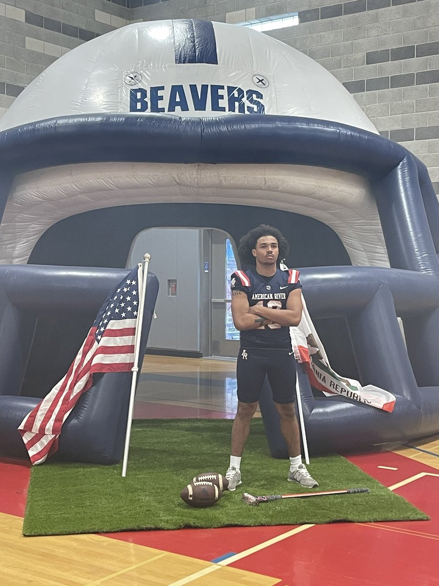 Thank you <a href="/ARCBeaverBall/">American River College Football</a> for the official invite and for letting me get a feel for this amazing program! 
<a href="/hubbarock4/">CoachHubbFHS</a> 
<a href="/coachhaynes711/">Coach LeVon Haynes</a>