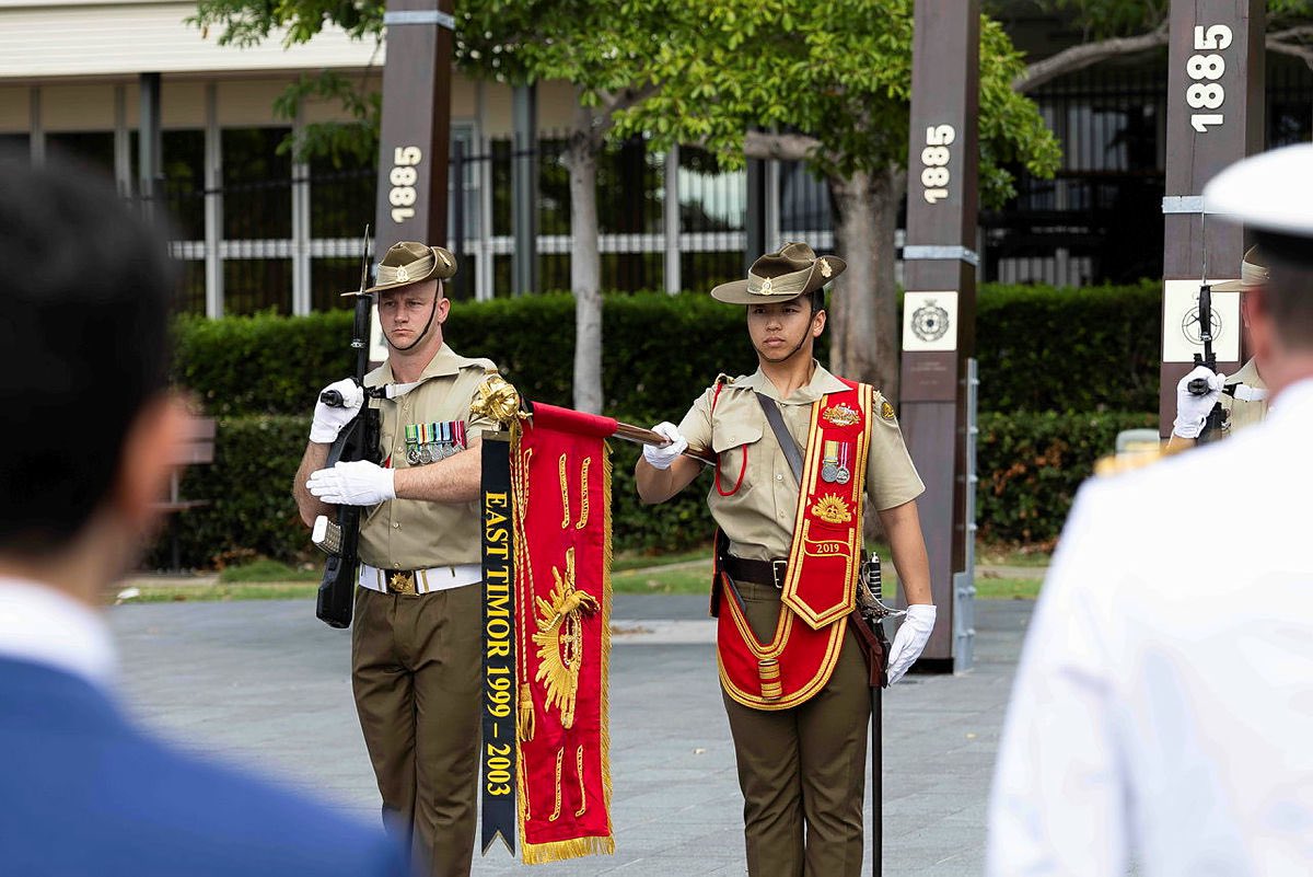 3BrigadeTSV's tweet photo. How good is it to be an Australian? How good is it to be an Australian on Australia Day? How good is it to be an Australian on Australia Day in Australia’s premier Garrison City? That’s the trifecta right there! Thank you to Her Excellency, Premier, A/Mayor https://t.co/EwHhb5o0Bd