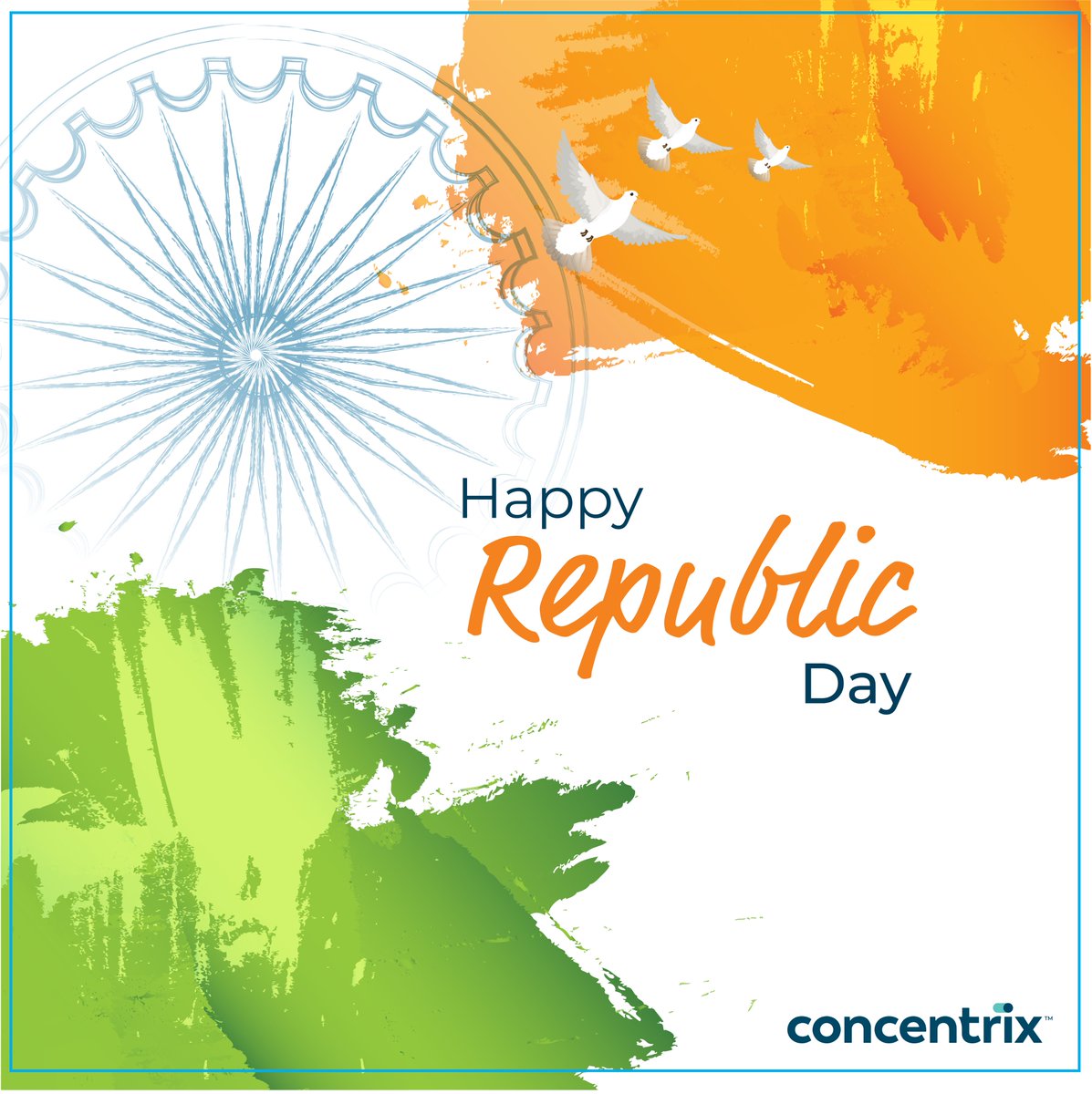 Today, we celebrate the spirit of democracy, unity, and the incredible diversity that makes India shine. As we honor the values that define our nation, let’s strive for a future filled with unity, progress, and purpose. #HappyRepublicDay