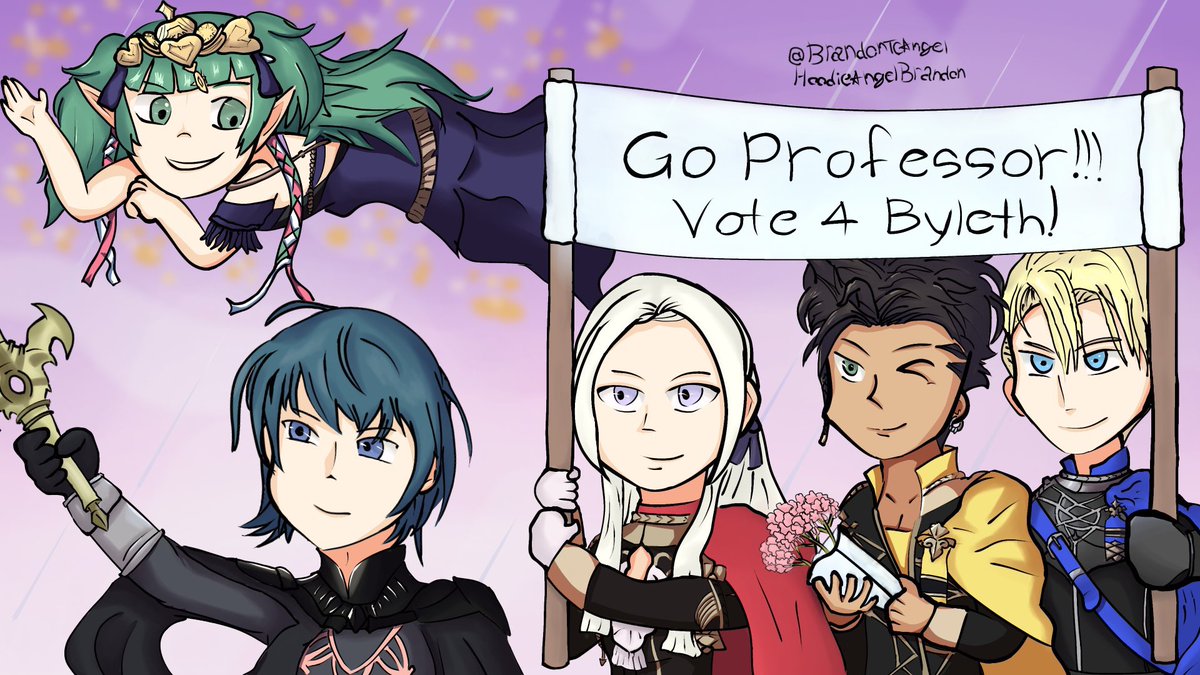 BrandonTCAngel's tweet photo. Final day of voting, my heart is full seeing tons of support for Prof Byleth this year! Please vote for him one more time!
投票最終日ですが、今年はビレト教授への応援が沢山あったので、胸がいっぱいです! ぜひもう一度投票してください!
#SupportingBylethM
#ベレトを応援しています https://t.co/HuqgVK0bsF